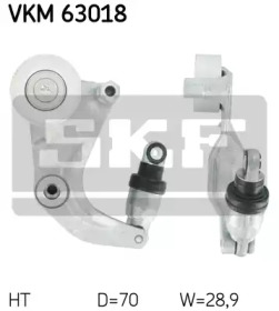 Натяжной ролик, поликлиновойремень SKF VKM 63018